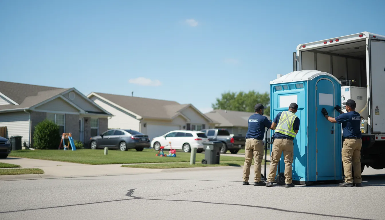 Standard Porta Potty Rentals in Walnut, IL near me